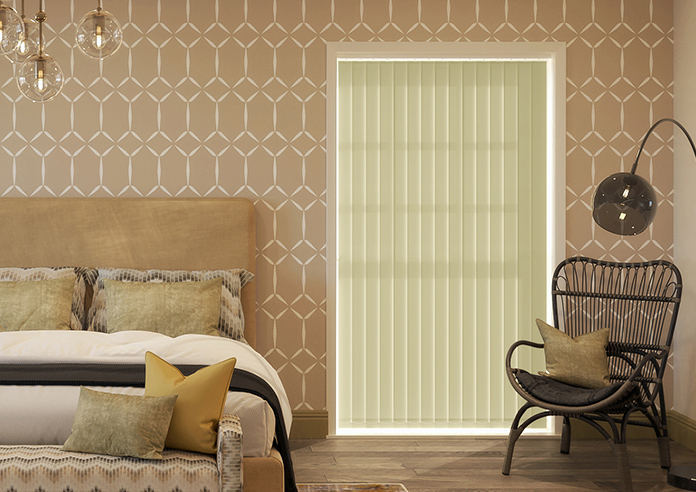 Roma, Warm Cream - Vertical Blind - Image 6